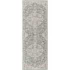 Livabliss Lou Vintage Oriental Boho Black Runner Rug (80 x 220 cm)