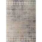 Livabliss Louna Scandi Geometric Dark Grey Area Rug (160 x 215 cm)