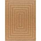 Livabliss Nymphi In- & Outdoor Jute-Look Brown/Tan Area Rug (200 x 275 cm)
