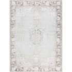 Rainier Our Pnw Home x LivablissMachine Washable Oriental Boho Cream/Light Brown Area Rug (160 x 220 cm)