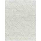 Livabliss Allie Shaggy Geometric Plush Pile Beige Area Rug (160 x 213 cm)