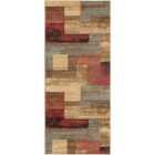 Livabliss Shama Scandi Modern Dark Red Runner Rug (80 x 220 cm)