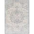 Livabliss Sage Vintage Oriental Boho Medium Grey Area Rug (200 x 290 cm)