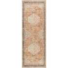 Lila Becki Owens x Livabliss Vintage Oriental Boho Cinnamon Area Rug (80 x 220 cm)