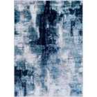 Livabliss Giulia Abstract Modern Marble Dark Teal Area Rug (200 x 275 cm)