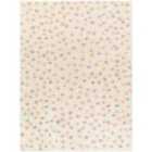 Livabliss Hekuba Shaggy Modern Plush Pile Black/Ivory Polka Dot Area Rug (160 x 213 cm)