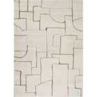 Livabliss Alma Scandi Modern High Pile Brown Area Rug (200 x 275 cm)