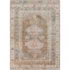 Livabliss Athena Machine Washable Traditionnal Boho Brown Area Rug (160 x 220 cm)