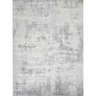 Livabliss Victoire Abstract Modern Marble Grey/Ivory Area Rug (160 x 220 cm)