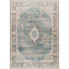 Marlene Becki Owens x Livabliss Vintage Oriental Boho Ivory/Slate Area Rug (117 x 170 cm)