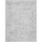 Livabliss Vicky Vintage Oriental Boho Grey Area Rug (140 x 200 cm)