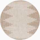 Livabliss Rubal Round In- & Outdoor Global Beige Area Rug (160 x 160 cm)