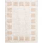 Livabliss Amine Machine Washable Modern Shaggy Beige Area Rug (140 x 200 cm)