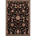 Livabliss Bekuri Traditional Boho Black Area Rug (200 x 290 cm)