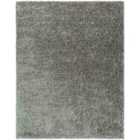 Livabliss Soso Shaggy Solid Color Plush Pile Dark Grey Area Rug (120 x 180 cm)
