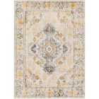 Livabliss Sonam Vintage Oriental Boho Yellow Area Rug (200 x 275 cm)