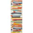 Livabliss Anais Scandi Modern Coral Runner Rug (80 x 220 cm)