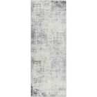 Livabliss Alix Modern Marble Dark Blue Area Rug (80 x 220 cm)