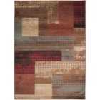 Livabliss Shama Scandi Modern Dark Red Area Rug (200 x 290 cm)