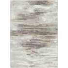 Livabliss Hila Abstract Modern Marble Charcoal/Off-White Area Rug (120 x 170 cm)