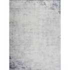 Livabliss Alix Abstract Modern Marble Charcoal Area Rug (200 x 275 cm)