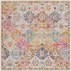 Livabliss Ines Vintage Oriental Boho Saffron/Burnt Orange Area Rug (200 x 200 cm)