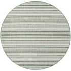 Livabliss Kavita Round In- & Outdoor Global Moss Green Area Rug (160 x 160 cm)