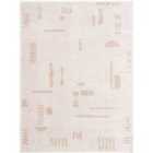 Livabliss Soline Machine Washable Modern Shaggy Beige Area Rug (120 x 170 cm)