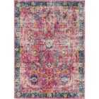 Livabliss Kush Vintage Oriental Boho Burgundy Area Rug (160 x 220 cm)