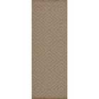 Livabliss Chardy Cottage Tan/Light Beige Machine Washable Jute Runner Rug (79 x 220 cm)