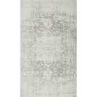 Livabliss Juliette Vintage Oriental Boho Grey/White Area Rug (80 x 150 cm)