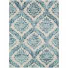 Livabliss Malti Vintage Oriental Boho Teal Area Rug (120 x 170 cm)