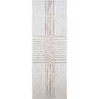 Architect IV Galey Alix x Livabliss Modern Scandi High Pile Ivory/Dark Brown Runner Rug (80 x 220 cm)