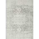 Livabliss Juliette Vintage Oriental Boho Grey/White Area Rug (140 x 200 cm)