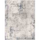 Livabliss Lopika Abstract Modern Marble Grey Area Rug (120 x 170 cm)