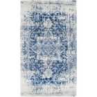 Livabliss Juliette Vintage Oriental Boho Navy Area Rug (80 x 150 cm)
