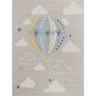 Livabliss Monty Kids Modern Multi/Grey Bedroom Area Rug (160 x 213 cm)