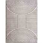 Livabliss Pauline Machine Washable Modern Shaggy Charcoal Area Rug (140 x 200 cm)