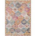 Livabliss Ines Vintage Oriental Boho Saffron/Burnt Orange Area Rug (160 x 220 cm)