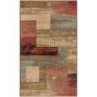 Livabliss Shama Scandi Modern Dark Red Area Rug (60 x 100 cm)