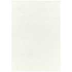 Livabliss Claire Shaggy Solid Color Plush Pile Off-White Area Rug (120 x 170 cm)