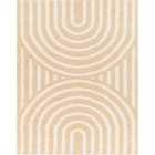 Livabliss Marava Shaggy Modern Plush Pile Light Orange Area Rug (200 x 275 cm)