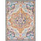 Livabliss Willow Vintage Oriental Boho Navy Area Rug (160 x 215 cm)