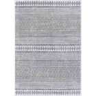 Livabliss Mimi In- & Outdoor Geometric Black Area Rug (200 x 275 cm)