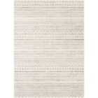 Livabliss Marwa Scandi Geometric Light Grey Area Rug (200 x 275 cm)
