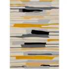 Livabliss Anais Scandi Modern Mustard/Ivory Area Rug (160 x 220 cm)