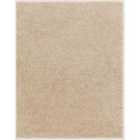 Livabliss Soso Shaggy Solid Color Plush Pile Beige Area Rug (160 x 213 cm)