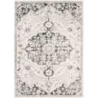 Livabliss Lou Vintage Oriental Boho Black/Grey Area Rug (120 x 170 cm)