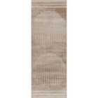 Livabliss Enso Scandi Geometric Brown Runner Rug (80 x 220 cm)