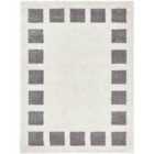 Livabliss Amine Machine Washable Modern Shaggy Charcoal Area Rug (200 x 275 cm)